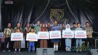 Rayakan HUT Emas ke 50, Semen Baturaja Sinergi Membangun Keberlanjutan